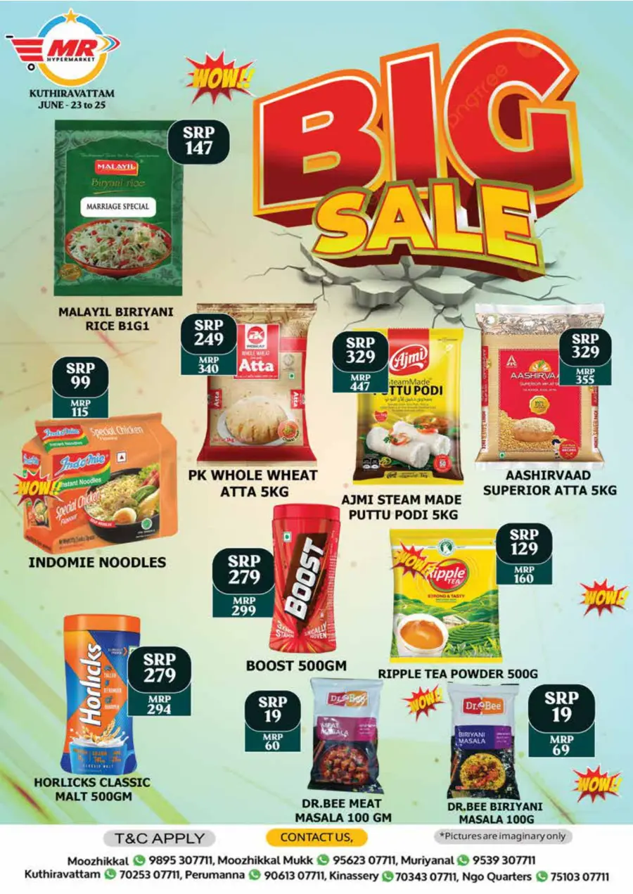 Tuesday Offer In MR Hypermarket Calicut